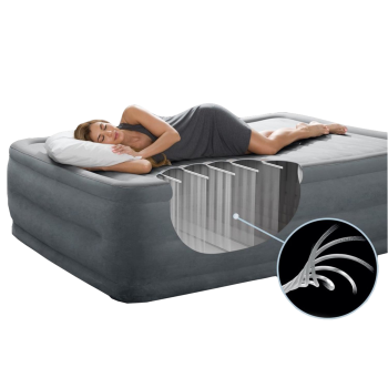 Preview: Intex Luftbett Comfort-Plush Queen 203x152x56cm